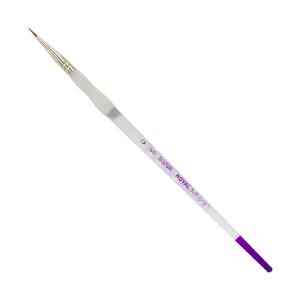 Royal Langnickel Soft-Grip Synthetic Sable Brush - Short Handle, Round #3/0