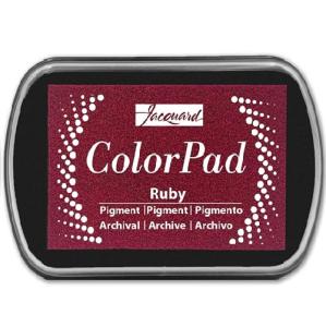Jacquard ColorPad Waterproof Dye Ink Pad  - Ruby