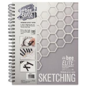 Bee Elite Premium Artist Sketching Pad - 74lbs 9"x12" 100 sheets BEE-40106S
