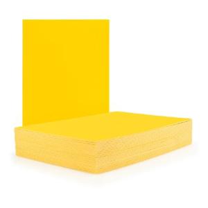 HyGloss Craft Foam Sheets 12" x 18" - (10 Pack)  Yellow