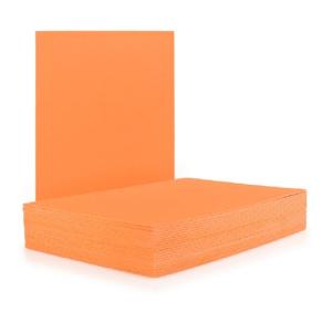 HyGloss Craft Foam Sheets 12" x 18" - (10 Pack) Orange