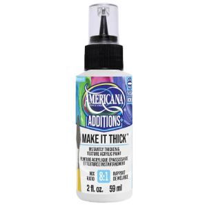 DecoArt Americana Additions Make It Thick Medium 2oz