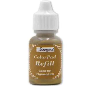 Jacquard ColorPad Waterproof Dye Ink Refill  - Metallic Gold