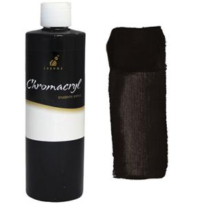 Chromacryl Acrylic Paint - (16oz/473ml) Black