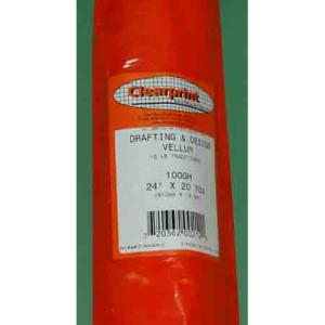 Clearprint 24 Inch X 20 Yards Drafting Vellum Roll