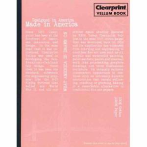 Clearprint 1000H 4" X 6" VELLUM FIELD BOOK