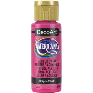 DecoArt Americana Acrylic Paint - (2oz/59ml) Dragon Fruit
