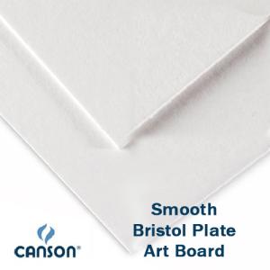 Canson Bristol Plate Board Smooth 20"x30" - CN100510180