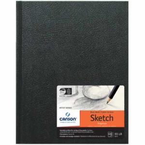 Canson Universal Sketch Hardbound Book 8.5" x 11" - (108 Sheets, 65lb) CN100510413