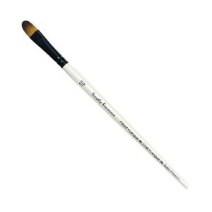 Daler Rowney Simply Simmons Mixed Media Brush - Short Handle, Filbert, Size 10 DR255067010