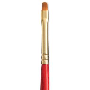 Princeton Heritage Series 4000 Synthetic Sable Brush - Long Handle Bright 0   PRN4000B0