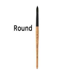 Princeton 6450 Series Catalyst Polytip Bristle Brush - Short Handle Round 12