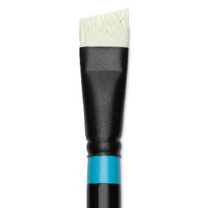 Princeton Aspen 6500 Series Brush for Oil & Acrylic - Long Handle Short Angle Bright #4
