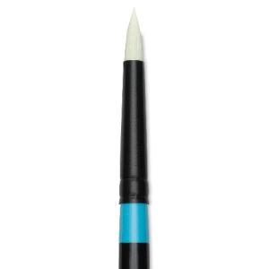 Princeton Aspen 6500 Series Brush for Oil & Acrylic - Long Handle Short Pointed Round 4