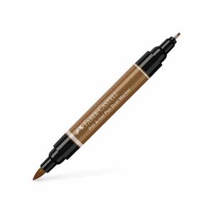Faber Castell Pitt Artist Dual Marker India Ink- Raw Umber