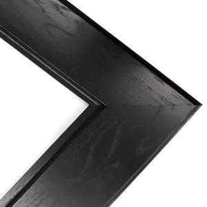 Series 249 Black Woodgrain Plein Air Frame 8X10   FRMTP-249-BW