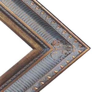 Series 655D Dark Gold Ornate Frame - 8" x 10"
