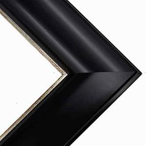 Series 72-398 Black Frame with Silver Lip - 12" x 16"