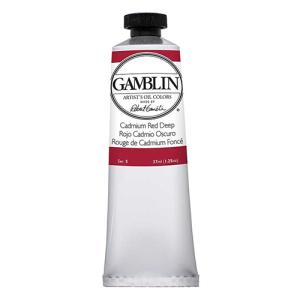 Gamblin Artists Oil Colors  (1.25oz/37ml) Cadmium Red Deep