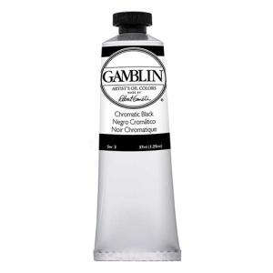Gamblin Artists Oil Colors  (1.25oz/37ml) Chromatic Black