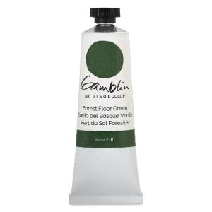 Gamblin Artists Oil Colors  (1.25oz/37ml) Forest Floor Green 1275