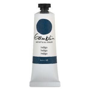 Gamblin Artists Oil Colors  (1.25oz/37ml) Indigo  1325