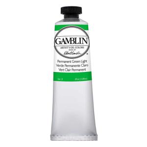 Gamblin Artists Oil Colors  (1.25oz/37ml) Permanent Green Light