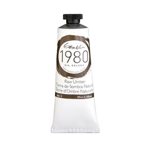 Gamblin 1980 Oil Colors  (1.25oz/37ml) Raw Umber