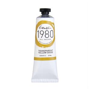 Gamblin 1980 Oil Colors  (1.25oz/37ml) Transparent Yellow Oxide