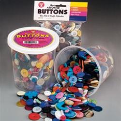 Hygloss Bucket O'Buttons Assortment 16oz