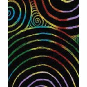 Inovart 8.5" x 11 Multicolor Scratchboard With Stylus- 12sht