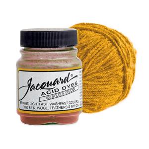 Jacquard Acid Dyes for Protein and Synthetic Fibers - (.5oz) Golden Yellow