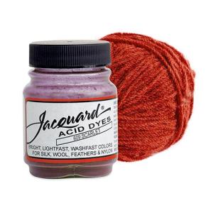 Jacquard Acid Dyes for Protein and Synthetic Fibers - (.5oz) Scarlet