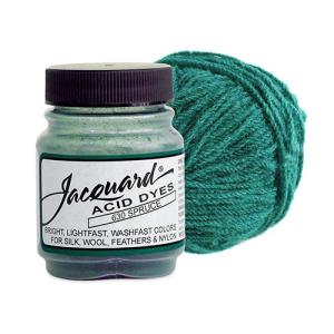 Jacquard Acid Dyes for Protein and Synthetic Fibers - (.5oz) Spruce