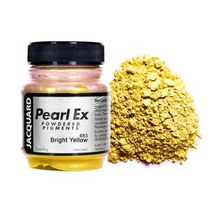 Jacquard Pearl Ex Metallic Powdered Pigments - (21g) Bright Yellow