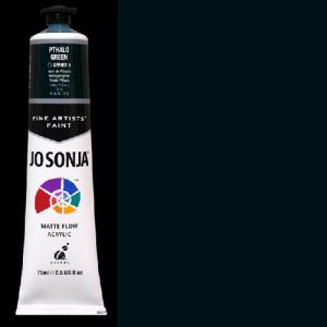 Chroma's Jo Sonja Fine Artists' Acrylic Paint - (2.5oz/75ml) Pthalo Green 033