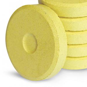 Richeson Small Tempera Cake - Metallic Yellow Gold