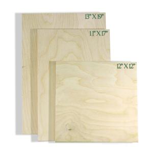 Richeson Cradled Birch Panel 8" x 8' (3/4" Deep)