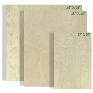 Richeson Cradled Birch Panel 24" x 24" (2" Deep)