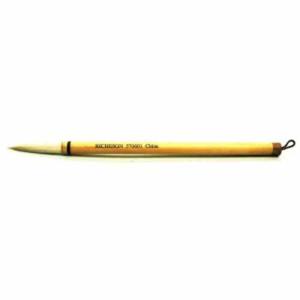 Richeson White Horse Hair Bamboo Brush #1