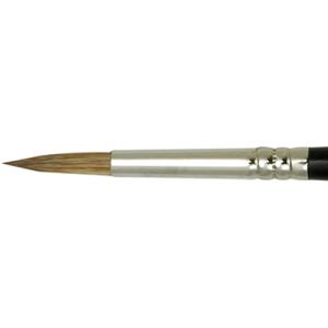 #8 Natural Camel Hair Round Brush