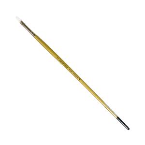 Royal Langnickel Snowhite Taklon Brush - Long Handle, Filbert #2