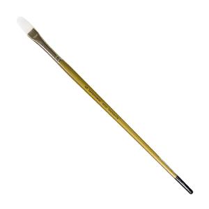 Royal Langnickel Snowhite Taklon Brush - Long Handle, Filbert #6