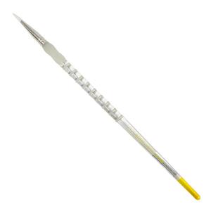 Royal Langnickel Soft-Grip White Taklon Brush - Long Handle, Round #2