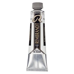 Royal Talens Rembrandt Oil Colour - (1.4oz/40ml) Transparent White
