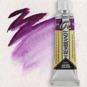 Royal Talens Rembrandt Watercolour - (0.3oz/10ml) Quinacridone Purple Blue