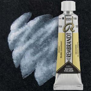 Royal Talens Rembrandt Watercolour - (0.6oz/20ml) Opaque White 106