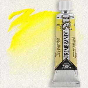 Royal Talens Rembrandt Watercolour - (0.6oz/20ml) Permanent Lemon Yellow 254