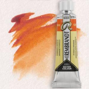 Royal Talens Rembrandt Watercolour - (0.6oz/20ml) Pyrrole Orange 278