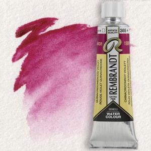Royal Talens Rembrandt Watercolour - (0.6oz/20ml) Quinacridone Red Violet 365